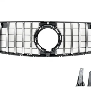 Grilă centrală Mercedes GLC X253/C253 Facelift 2020+ Panamericana negru crom Vezi acum