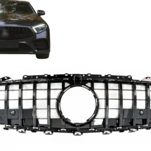 Grilă centrală GTR negru lucios pentru Mercedes CLS-Class C257 2018+ Reducere