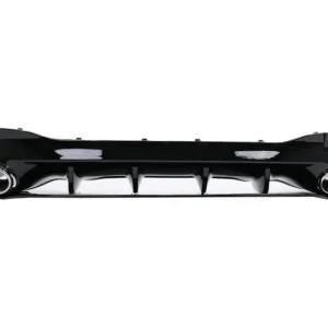 Difuzor bara spate Mercedes CLA C118/X118 cu ornamente evacuare, design CLA45S Noutate