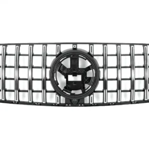 Plată sigură Grila centrala Mercedes GLE W167/C167 Panamericana negru lucios cu crom