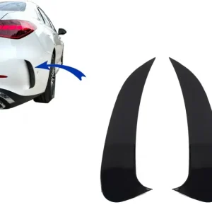 Reducere Flapsuri ornament bara spate Mercedes C-Class W206 Sport Line, negru lucios