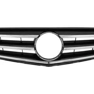 Ofertă specială Grila centrala Mercedes C-Class W204 S204 2007-2014 sport negru lucios