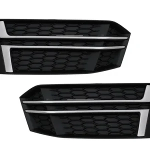 Grile laterale Audi A4 B9 S-Line Silver Edition Sedan/Avant 2016-2018 Promoție