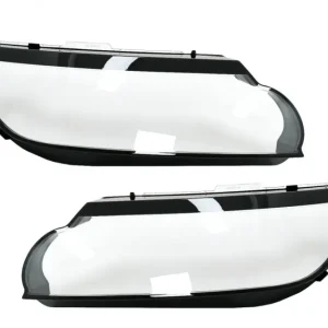 Plată securizată Sticle far clare pentru Range Rover Sport L494 2013-2017, set 2 buc