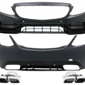 Transport gratuit Pachet exterior Mercedes C-Class W205 Sedan 2014-2020, design C63