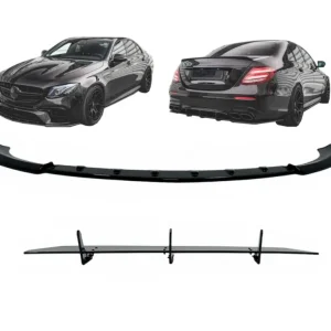Ieftin Pachet aero exterior Mercedes E-Class W213 S213 E63, negru lucios