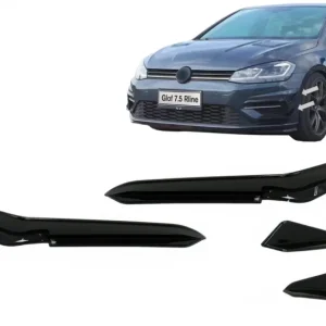 Ornamente bara fata VW Golf 7.5 R Hatchback 2017-2020, negru lucios Vezi acum