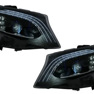 Reducere extra Faruri Full LED negre pentru Mercedes V-Class W447 2016-2020