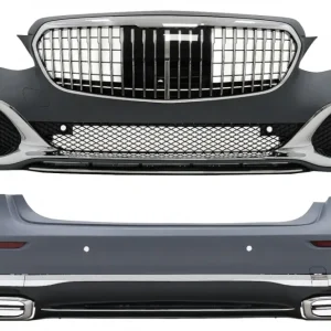 Pachet exterior Mercedes E-Class W212 Facelift Sedan 2013-2016 cu grilă Calitate înaltă