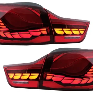 Ofertă specială Stopuri OLED rosii cu semnal dinamic pentru BMW Seria 4 F32 F33 F36 si M4