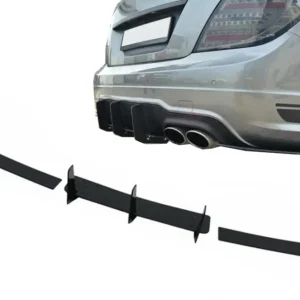 Cel mai bun preț Difuzor bara spate Mercedes C-Class W204 C204 2012-2014 negru lucios