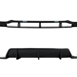Reducere de preț Pachet exterior aero BMW X6 G06 M-Tech Black Knight, negru lucios