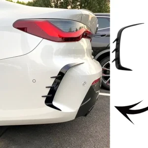 Cel mai vândut Prelungiri bara spate BMW Seria 4 G22 Coupe 2020+ negru lucios