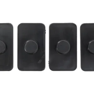 Preț mic Set 4 capace orificiu senzori parcare PDC 18 mm pentru bara fata/spate