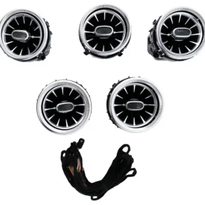Livrare rapidă Grile de aerisire LED 64 culori pentru Mercedes C-Class W205 si GLC X253