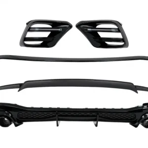 Preț redus Pachet exterior aero Mercedes S-Class W223 Limousine Sport Line, negru lucios
