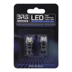 Popular Set 2 becuri LED T10 pentru poziție auto, 360LM, iluminare 360°