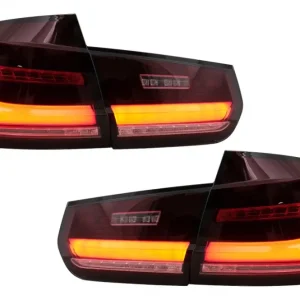 Stopuri LED BAR pentru BMW Seria 3 F30/F31 2011-2019 rosu clar secvential Retur gratuit
