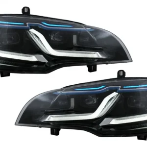 Faruri Full LED pentru BMW X5 E70 2007-2014, conversie de la HID la LED Retur gratuit