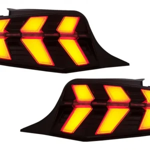 Stopuri Full LED fumurii pentru Ford Mustang V 2010-2012 cu semnal dinamic Cumpărături sigure