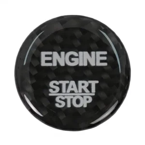 Ornament buton pornire Mercedes A-Class, B-Class, C-Class, carbon real Ieftin
