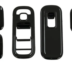 Ornamente butoane geam Mercedes A-Class W177 V177 2018+ negru lucios LHD Cumpără acum