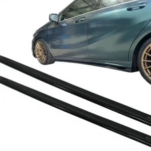 Extensii praguri laterale Mercedes A-Class W176 Sport Line/A45, negru lucios Vezi acum
