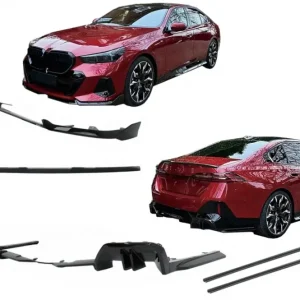 Pachet exterior aero BMW Seria 5 G60 M-Tech Black Knight negru lucios Ofertă