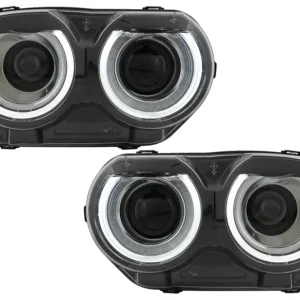 Ieftin Faruri LED negre pentru Dodge Challenger 2015-2024, compatibile LHD