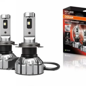 Reducere extra Set 2 becuri auto LED H7 Osram Night Breaker Smart 12V 16W omologare RAR