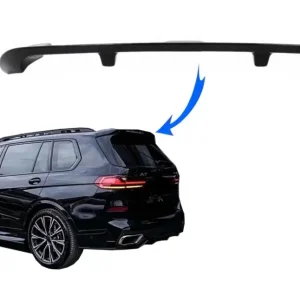 Cel mai vândut Eleron luneta BMW X7 G07 2018+ negru lucios, aspect sportiv