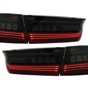 Ultima șansă Stopuri LED BMW Seria 3 G20 Sedan 2018-2022 aspect laser rosu fumuriu