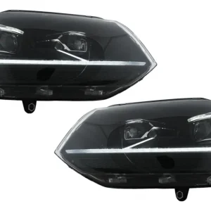 Cumpără acum Faruri Full LED negre pentru VW Transporter T5 Facelift 2010-2015
