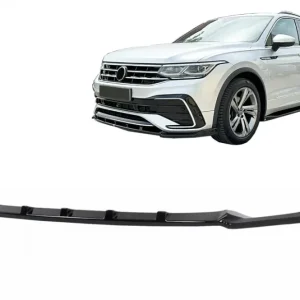 Prelungire bara fata VW Tiguan II R-Line Facelift 2020-2024, negru Preferatul clienților