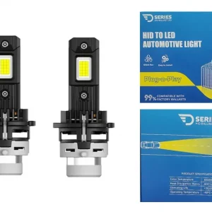 Cel mai vândut Set becuri LED D4R conversie Xenon-LED 4200 lm 6500K High Power