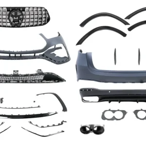 Pachet exterior Mercedes GLE W167 SUV 2024+ design GLE53 complet Plată sigură