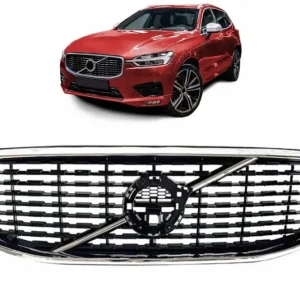 Grilă centrală Volvo XC60 II 2017-2021, finisaj negru lucios Popular