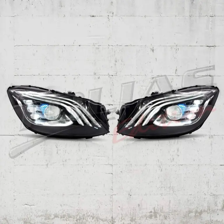 Plată securizată Faruri Full LED Mercedes S-Class W222 Maybach X222 Facelift Design
