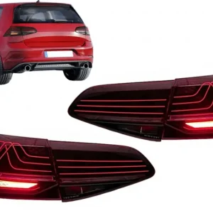 Stopuri Full LED pentru VW Golf 7 si 7.5 Hatchback, Laser Look Livrare expres