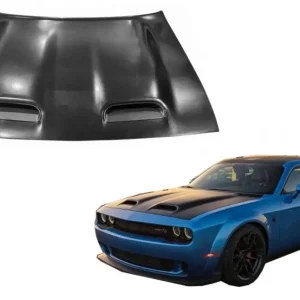 Capota din otel inoxidabil cu aerisire pentru Dodge Challenger Coupe 2015-2023 Noutate