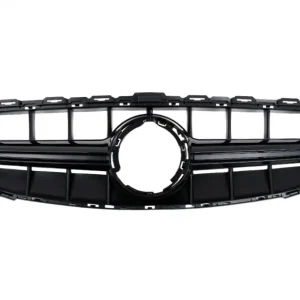 Grilă centrală Mercedes W205 facelift 2018-2020, negru, fără cameră Preț mic
