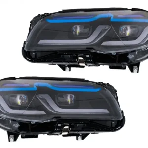 Calitate înaltă Faruri Full LED BMW F10/F11 5 Seria 2011-2013, design G30, pentru Xenon