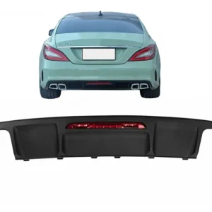 Difuzor bara spate cu evacuare dublă pentru Mercedes CLS W218 AMG Sport Line Premium