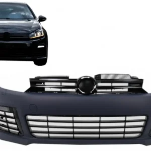 Bara fata VW Golf 6 VI 2008-2013 R20 Look cu grile si lumini DRL Cumpărături sigure