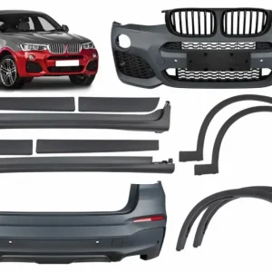 Pachet exterior complet BMW X4 F26 2014-2018, design M-Tehnic Super ofertă
