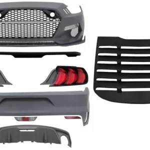 Pachet exterior complet Ford Mustang VI Coupe 2015-2019 cu stopuri LED Discount