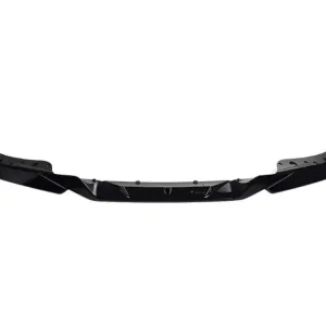 Spoiler tuning pentru bara M frontala BMW Seria 4 G22 Coupe 2022+ negru lucios Noutate