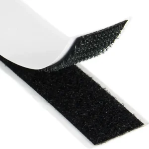 Doar azi Banda Velcro autoadeziva, dimensiuni 30mm latime x 100cm lungime, culoare neagra FAVLine Selection