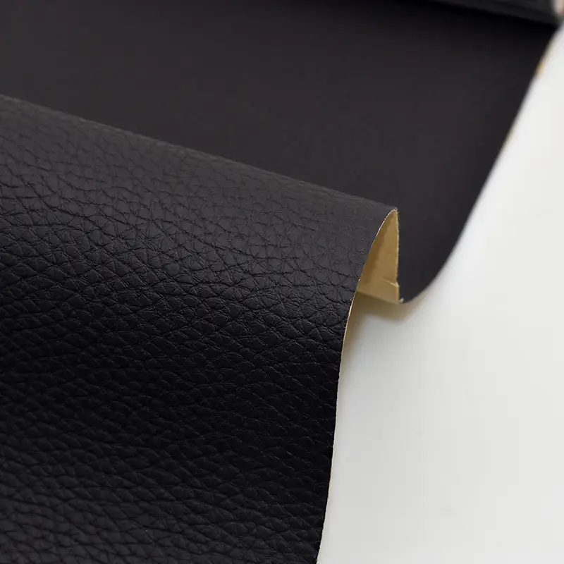 Retur ușor Piele Ecologica pentru reparatii, autoadeziva, dimensiune 50cm x 150 cm, culoare Neagra, pentru canapele, genti, jachete, scaune auto, mobilier FAVLine Selection