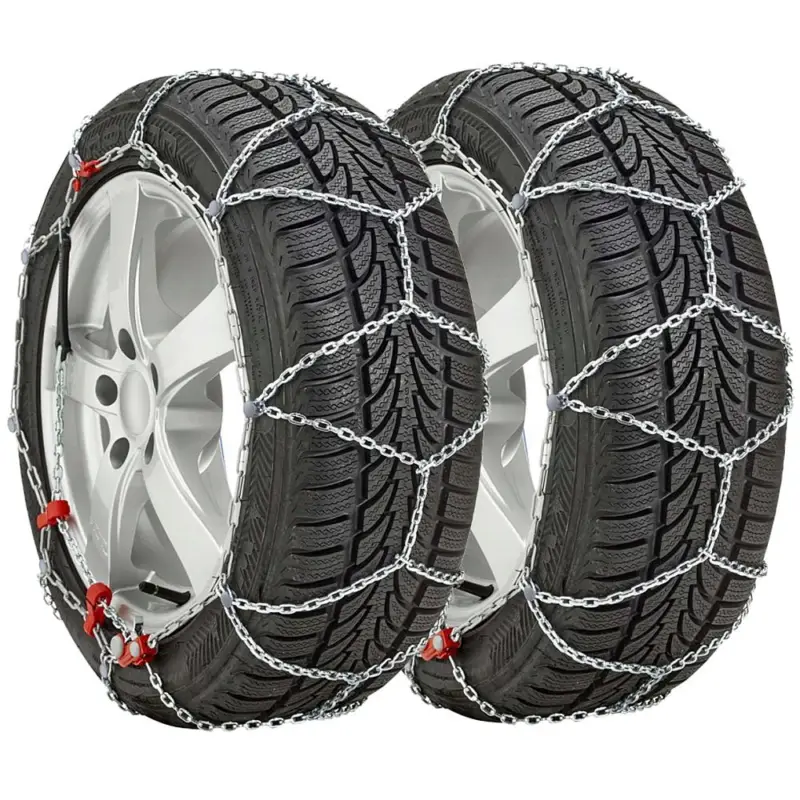 Ieftin Set Lanturi Auto pentru Zapada M6 Diamant Romb 12mm 165/70/R15